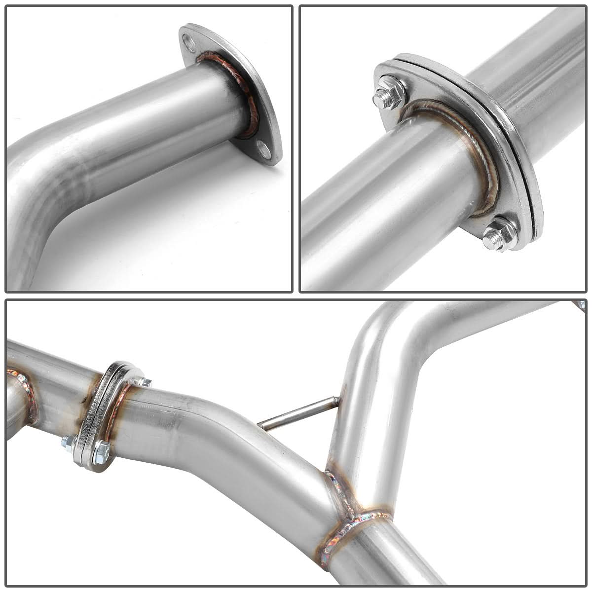 2004-2008 Acura TSX Single Tip Catback Exhaust - Stainless Steel