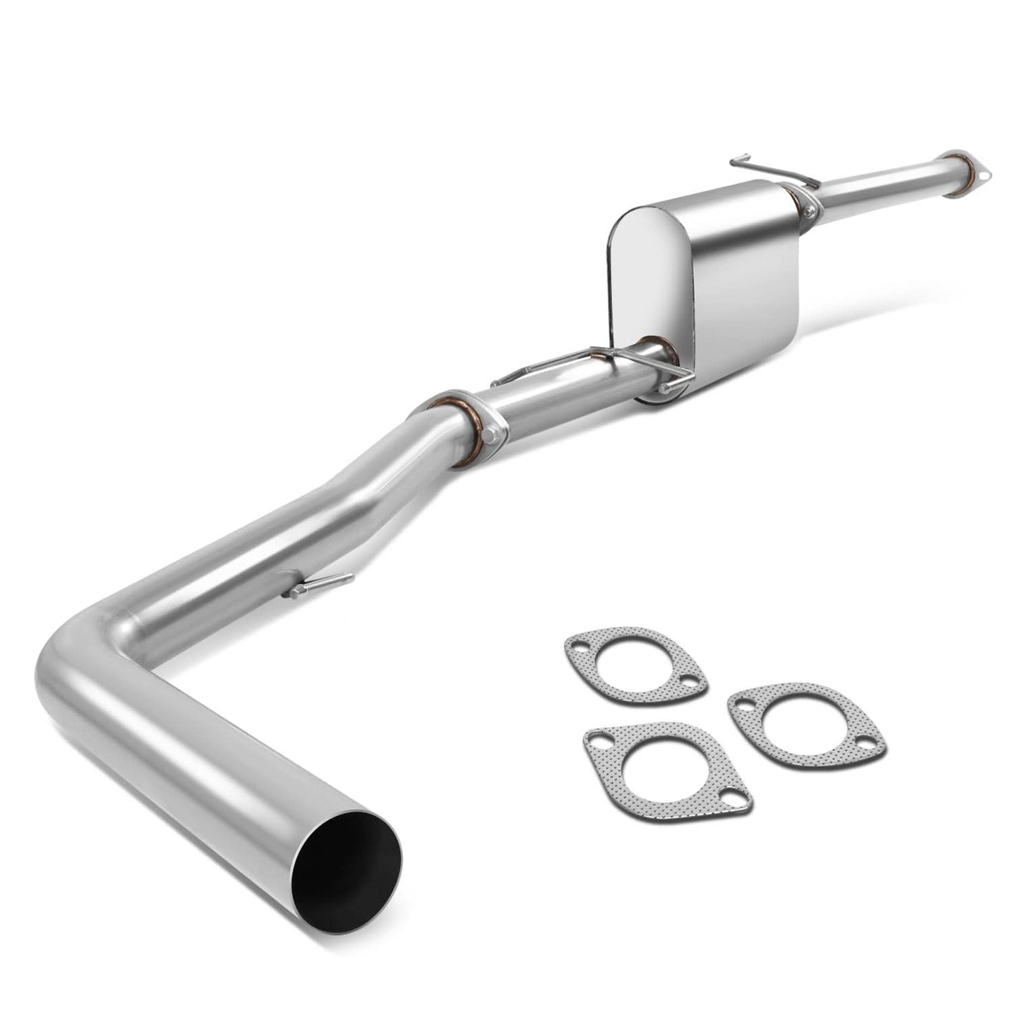 2013-2015 Toyota Tacoma Catback Exhaust Single Tip Stainless Steel