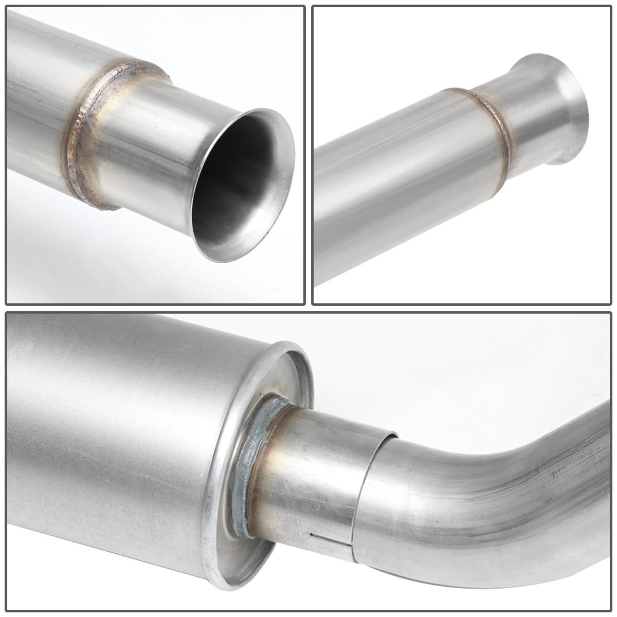 2000-2006 Toyota Tundra 4.7L Catback Exhaust Single Tip Stainless Steel