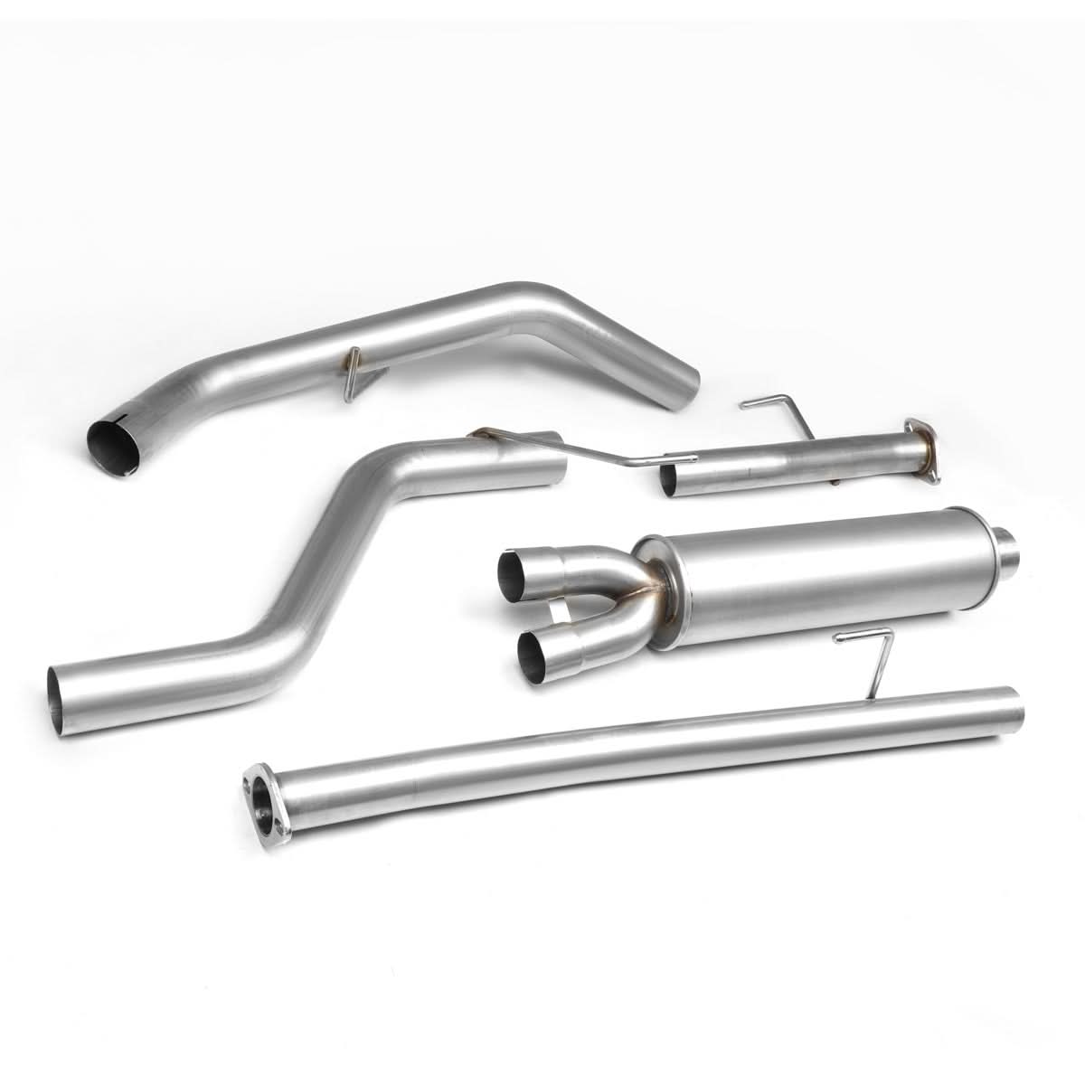 2009-2017 Toyota Tundra Single Tip Catback Exhaust - Stainless Steel
