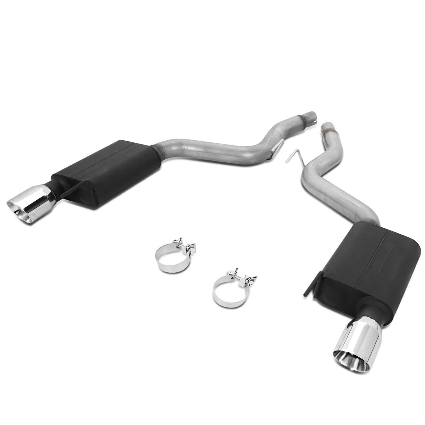 2015-2017 Ford Mustang GT 5.0L Catback Exhaust System - Stainless Steel
