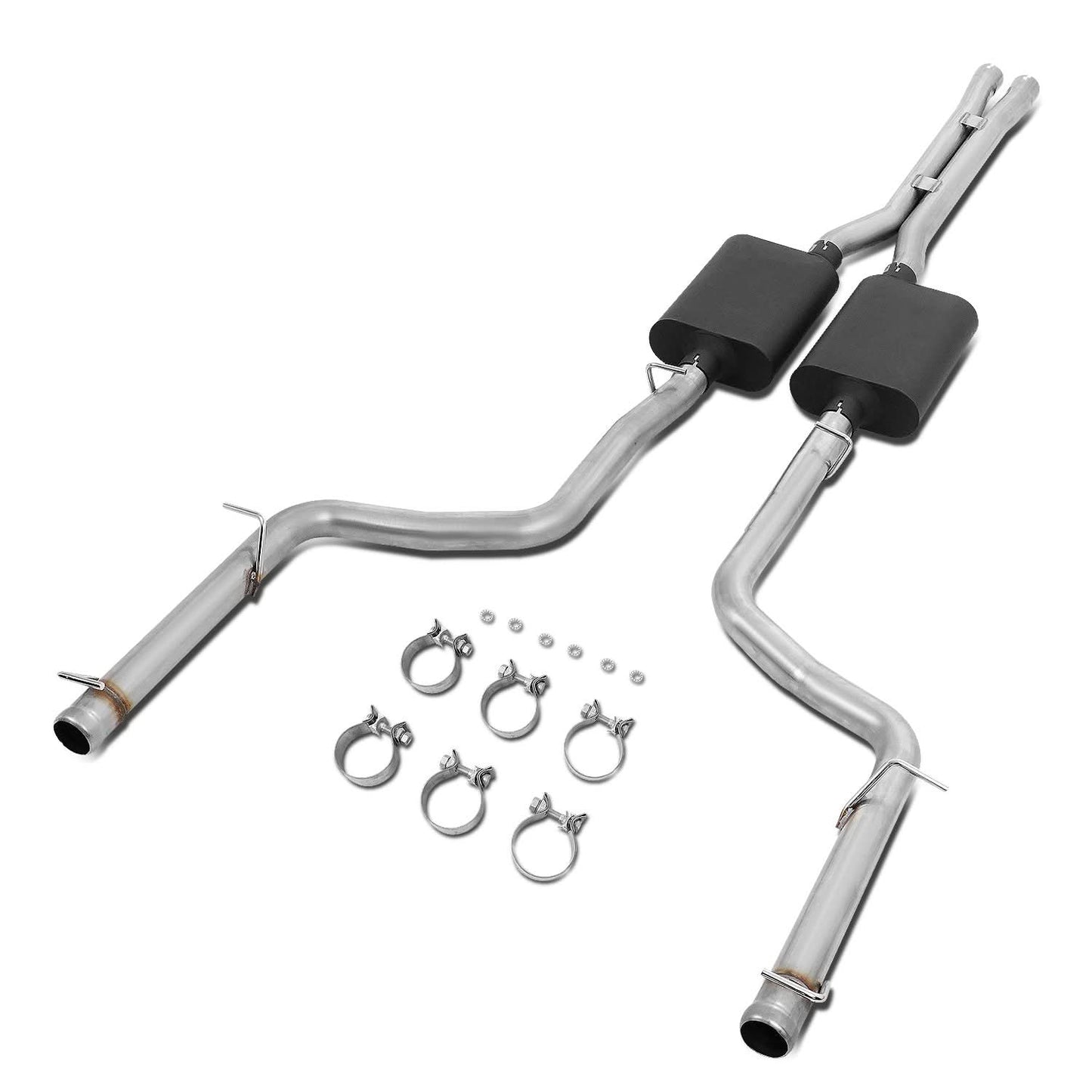 2009-2014 Dodge Challenger 5.7L Catback Exhaust System Aluminized Steel