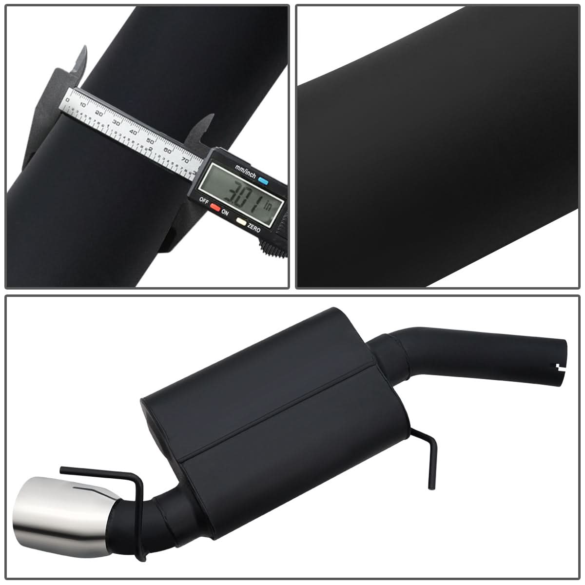 2016-2019 Chevrolet Camaro SS Catback Exhaust System Stainless Steel