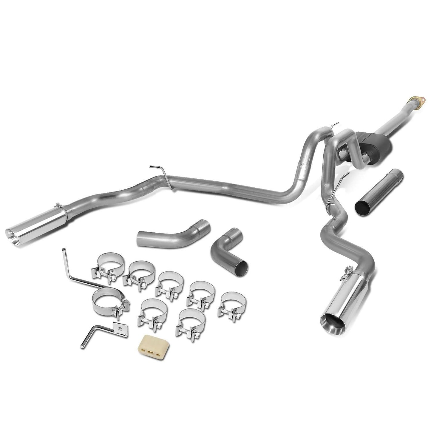 2015-2020 Ford F-150 2.7L 3.5L 5.0L Catback Exhaust System Stainless Steel