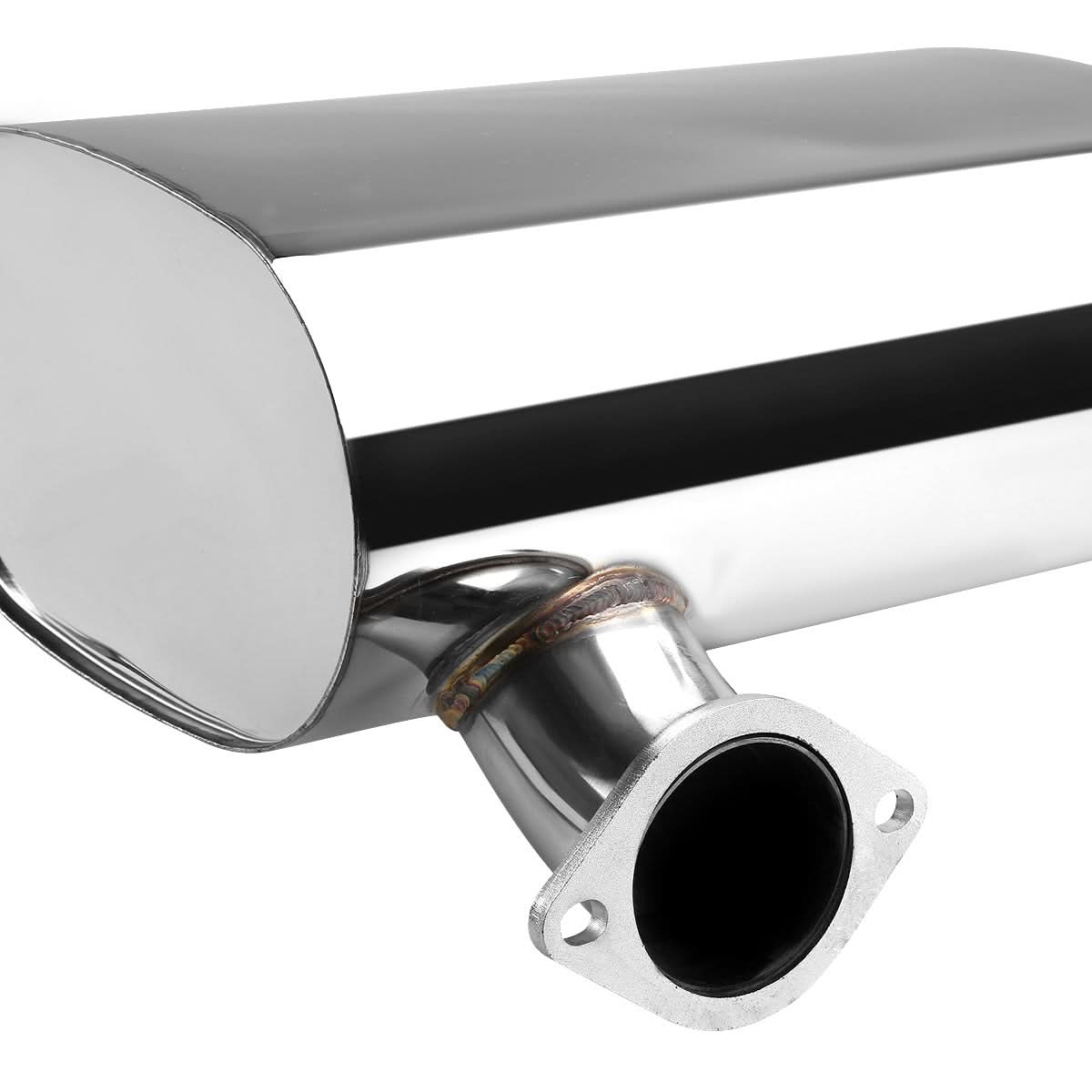 2012-2014 Volkswagen Golf R OE Style Catback Exhaust Dual Tip Stainless Steel
