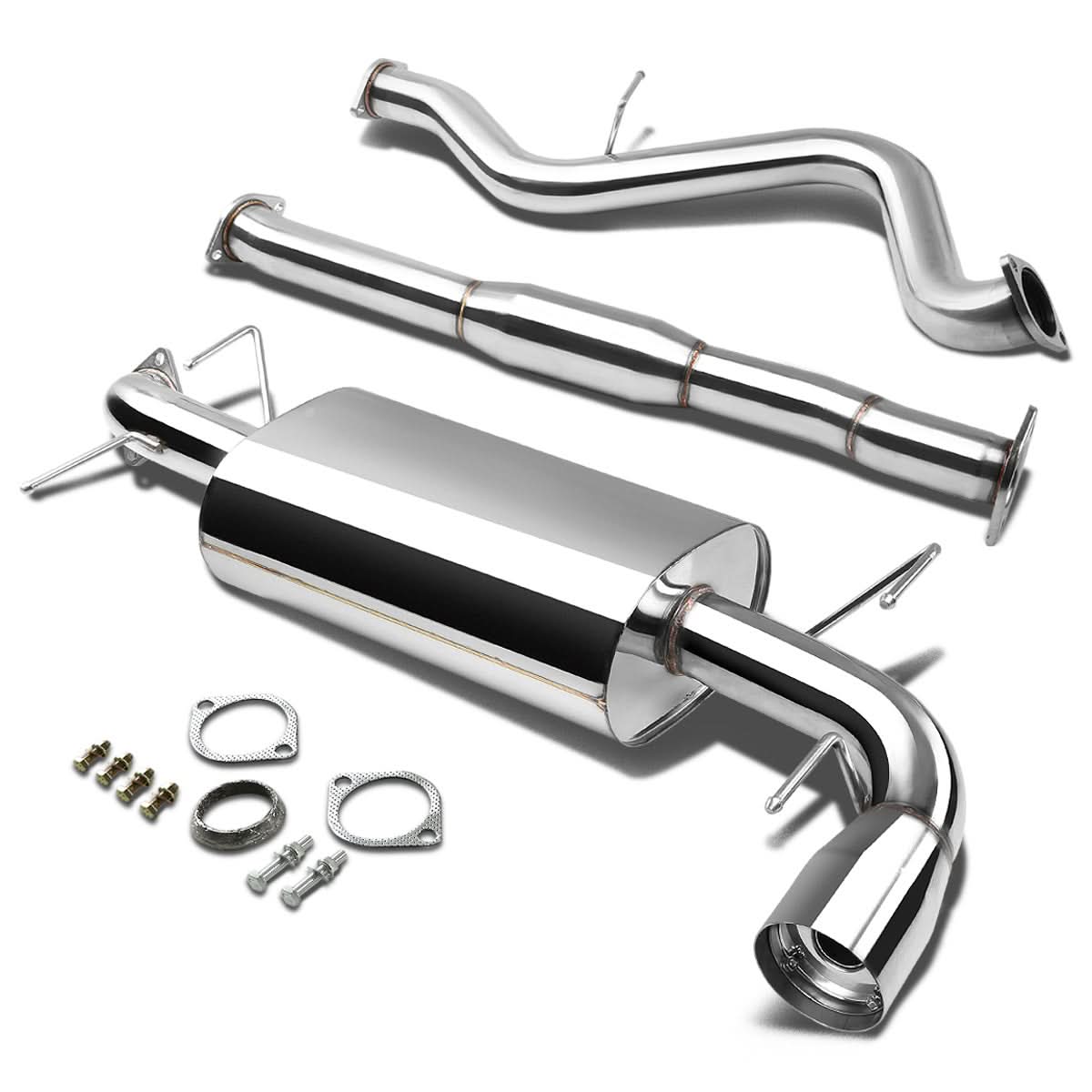2008-2014 Subaru Impreza WRX/STI OE Style Catback Exhaust Stainless Steel