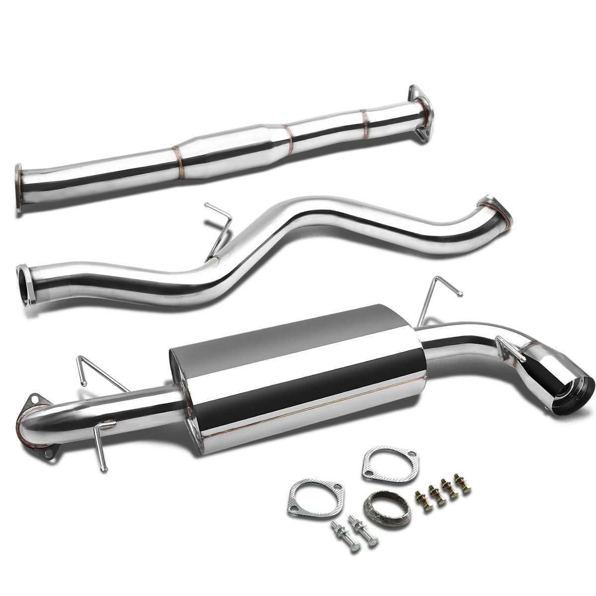 2008-2014 Subaru Impreza WRX/STI OE Style Catback Exhaust Stainless Steel