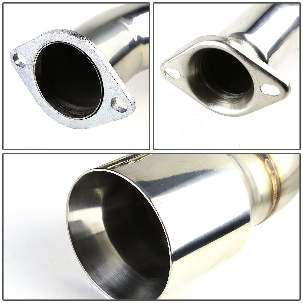 08-14 Subaru Impreza WRX/STI 5-Door OE Style Catback Exhaust - Stainless Steel