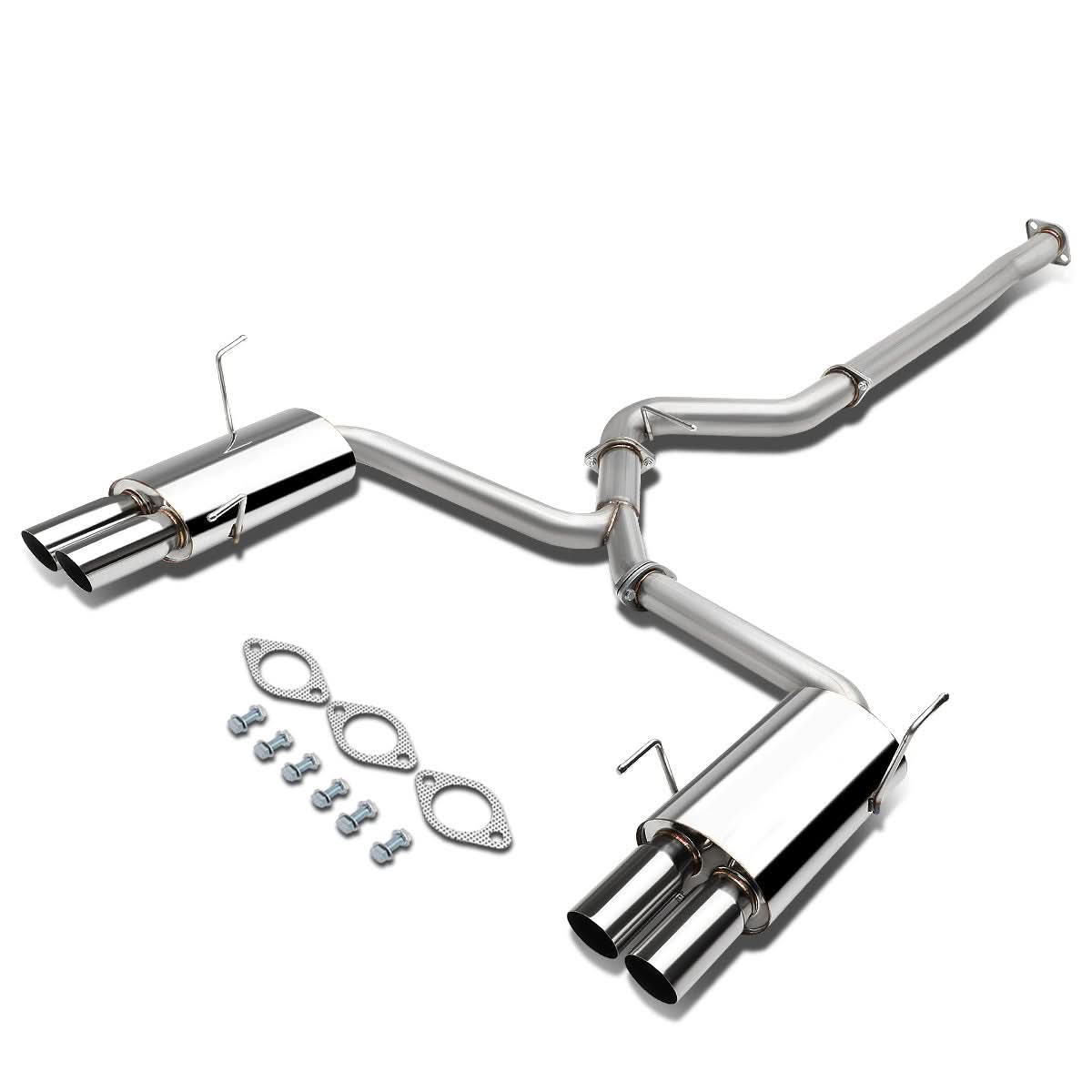 2015-2017 Subaru WRX & STI Sedan Catback Exhaust - Stainless Steel