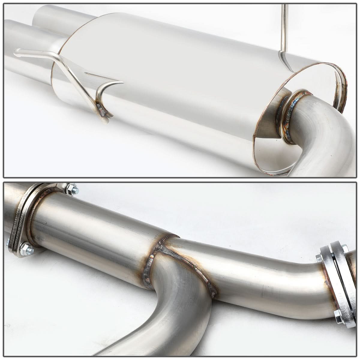 2015-2017 Subaru WRX & STI Sedan Catback Exhaust - Stainless Steel
