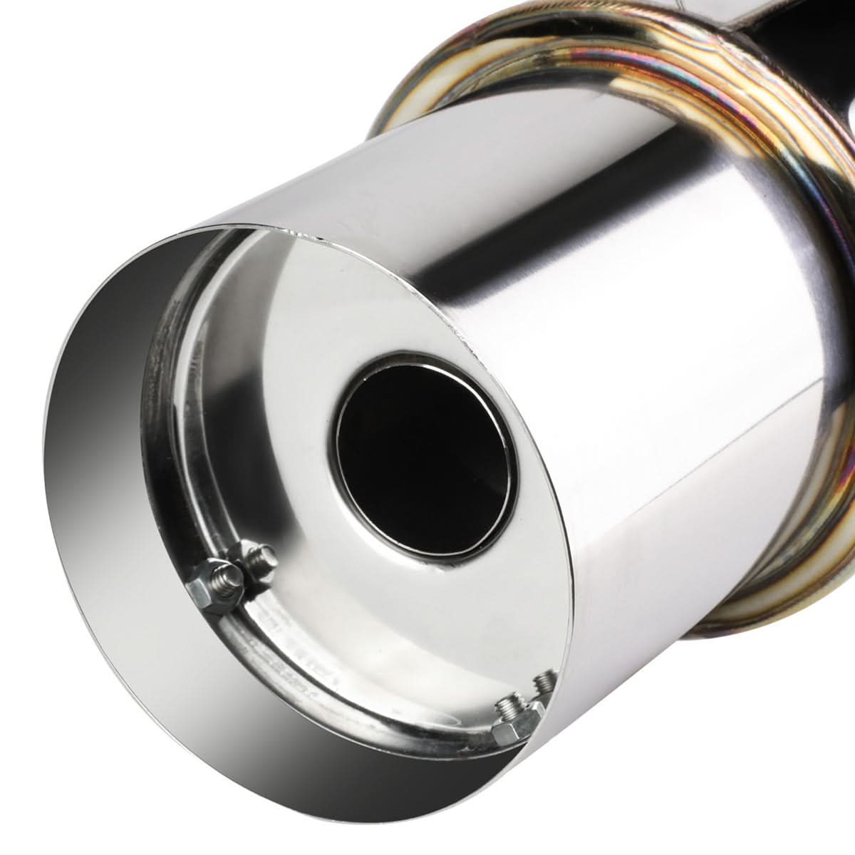 2015-2017 Subaru WRX STI Single Tip Catback Exhaust - Stainless Steel