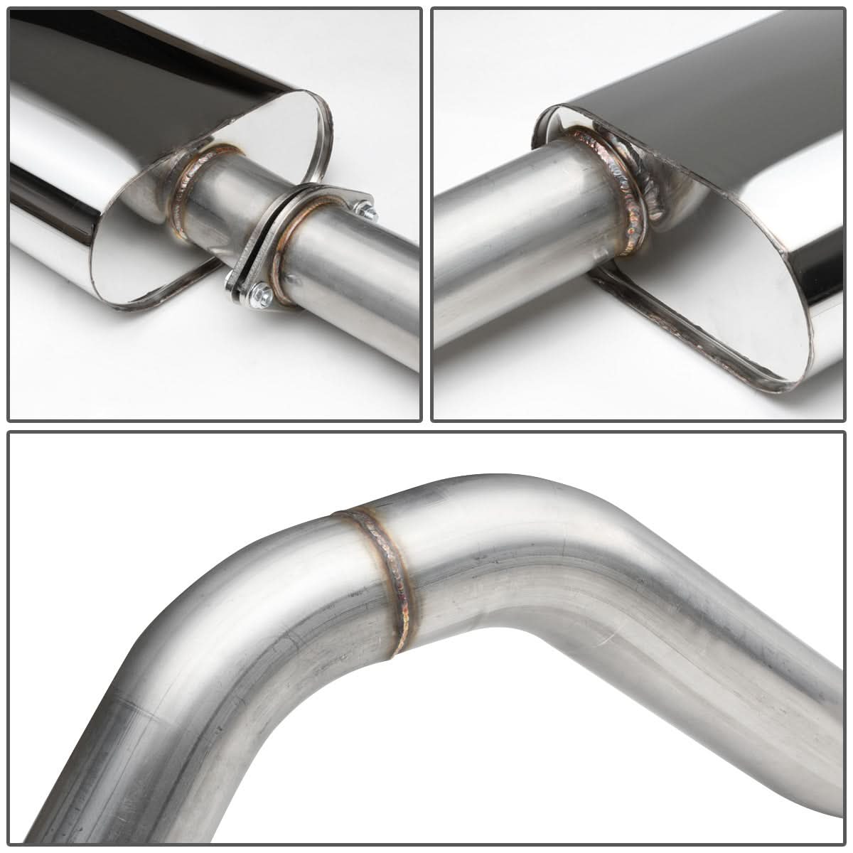 00-06 Chevy Suburban/GMC Yukon XL/Avalanche Catback Exhaust Stainless