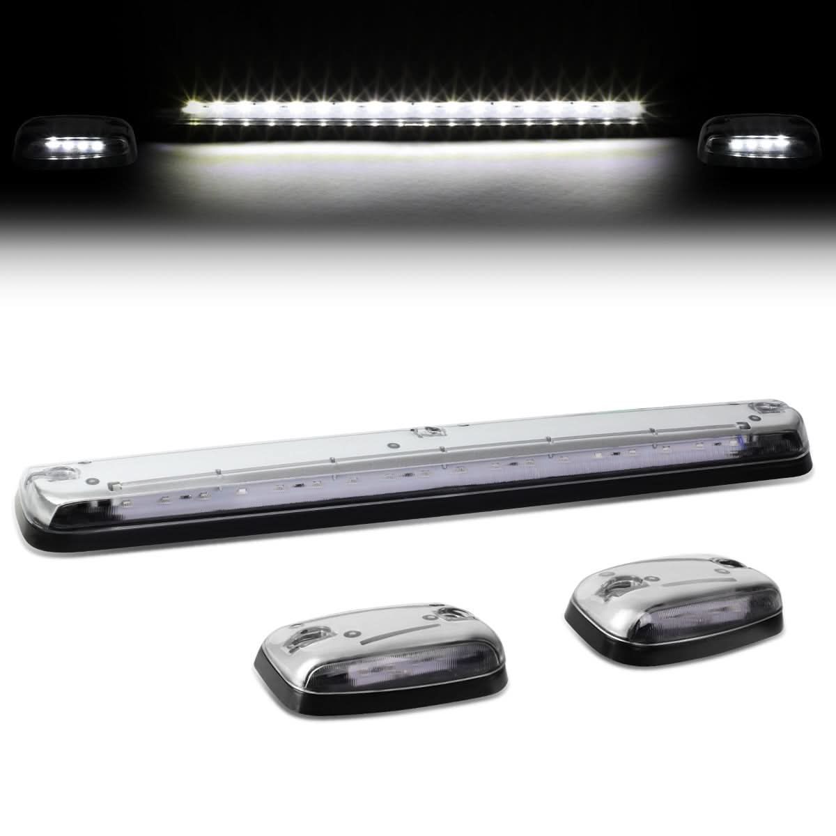 07-13 Chevrolet Silverado / GMC Sierra Chrome Cab Light - White LED