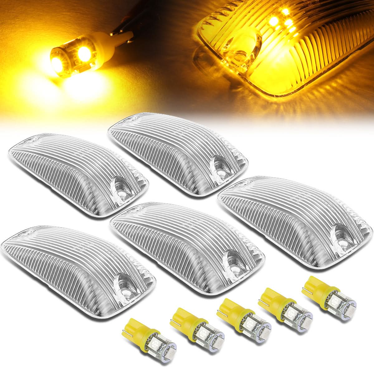 88-02 Chevrolet Silverado / GMC Sierra Chrome Housing Cab Light