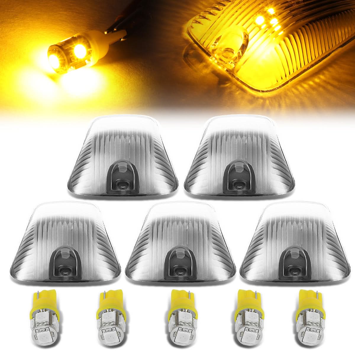 88-02 Chevrolet Silverado / GMC Sierra Chrome Housing Cab Light