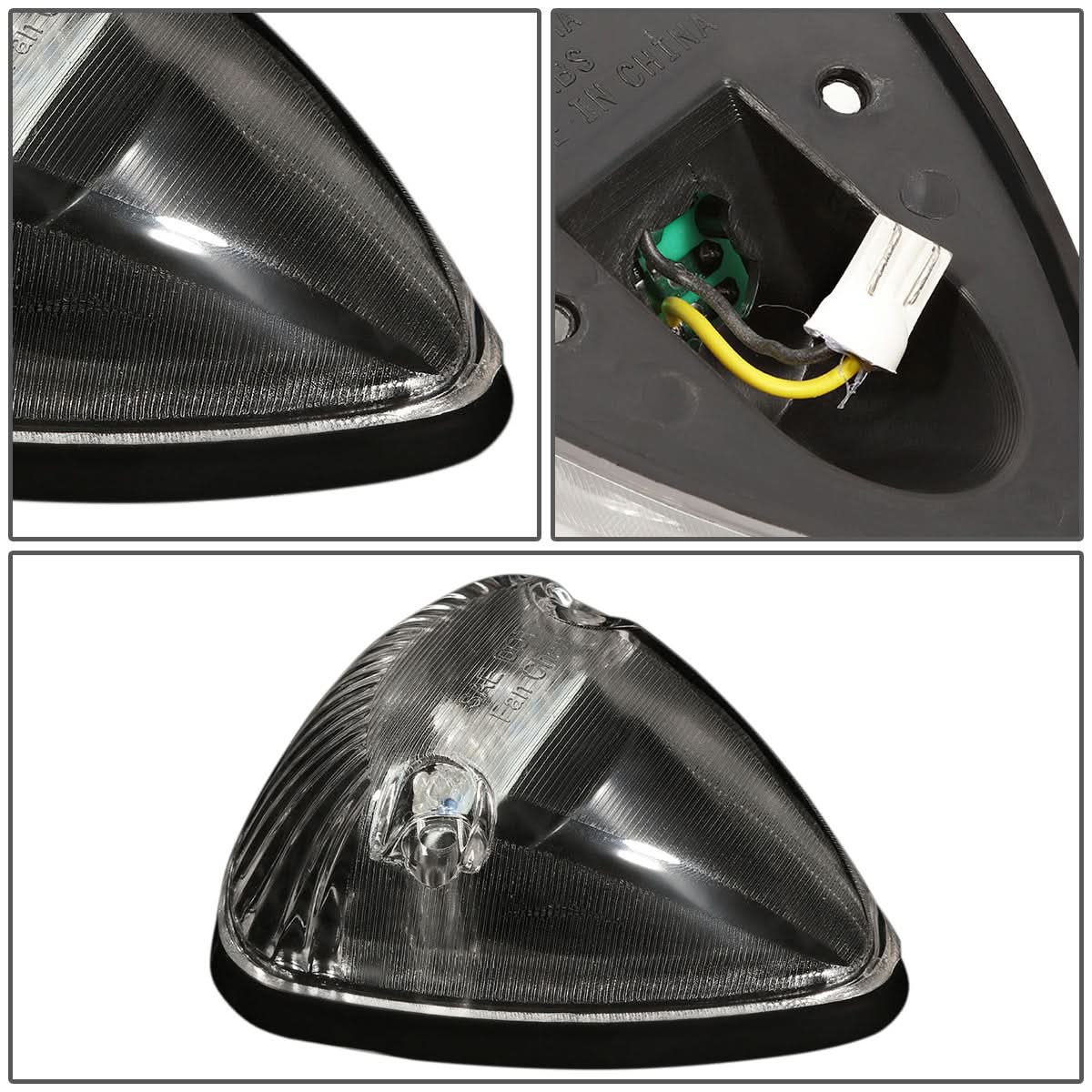 94-98 Dodge Ram 2500/3500 Cab Light - Black Housing White LED