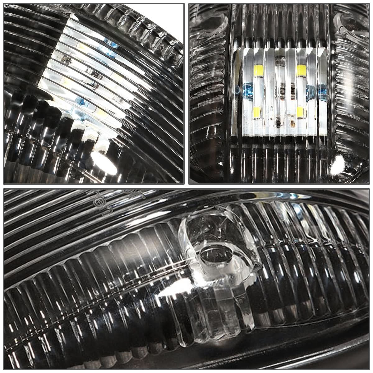 1999-2002 Dodge Ram 2500/3500 Cab Light - Black Housing Blue LED