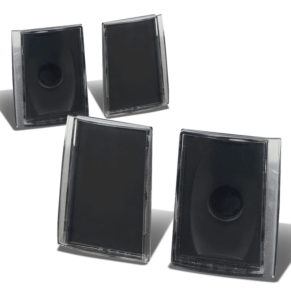 88-93 Chevrolet C10 Corner Lights 4-Piece Set - Black
