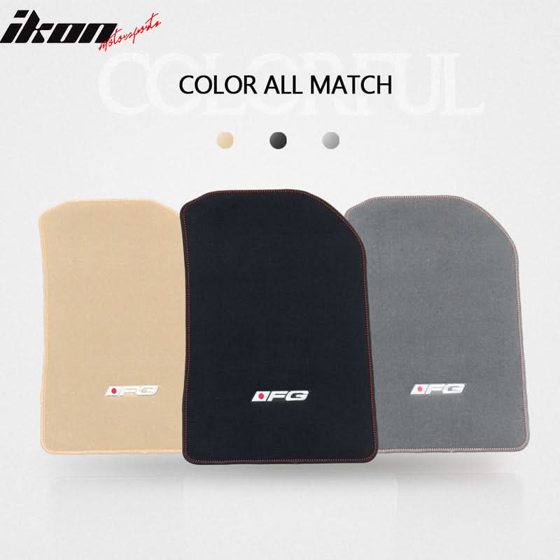 Best Car Mats for Honda Civic 2006-2011 2/4 Door Nylon 3PCS