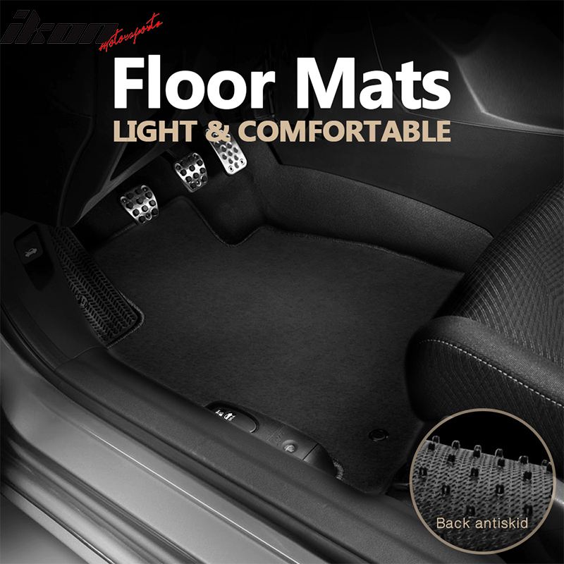 Best Car Mats for Honda Civic 2006-2011 2/4 Door Nylon 3PCS