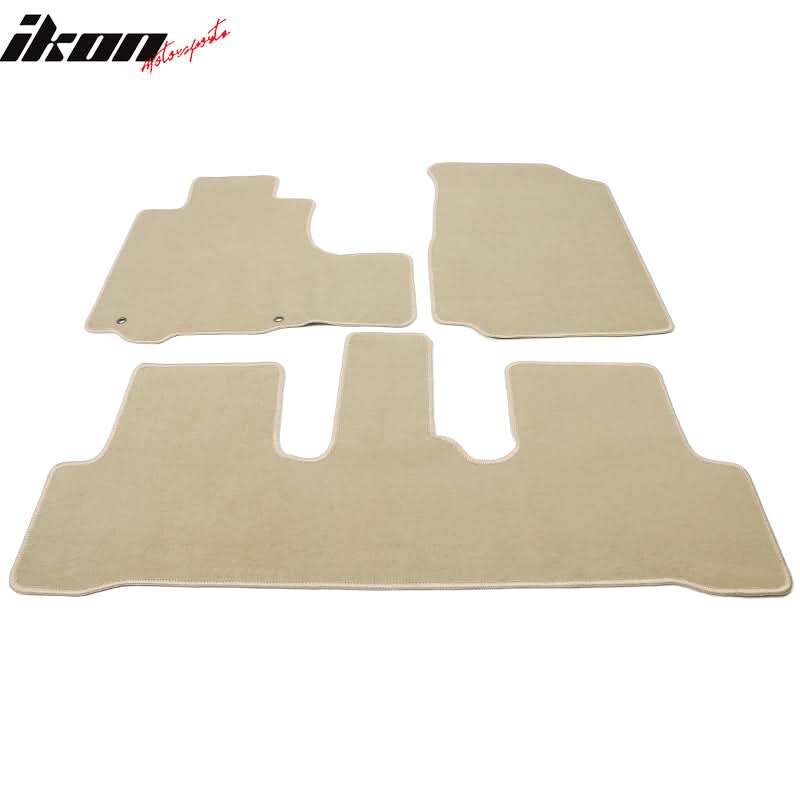 2007-2011 Honda CR-V Car Floor Mats Carpet 3PC Nylon