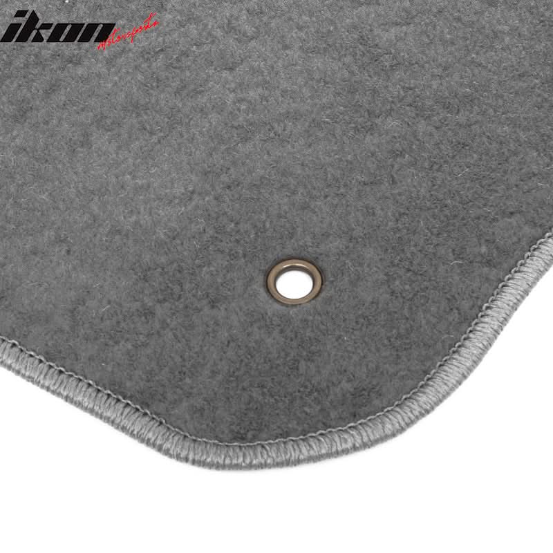 Car Floor Mat for 2010-2013 Mazda 3 Gray Carpet 4PC Nylon