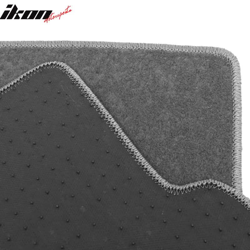 Car Floor Mat for 2010-2013 Mazda 3 Gray Carpet 4PC Nylon