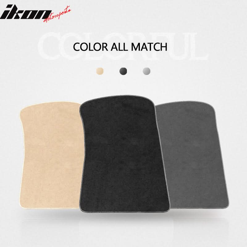 Car Floor Mat for 1998-2006 BMW 3 Series E46 Black Nylon 4PC