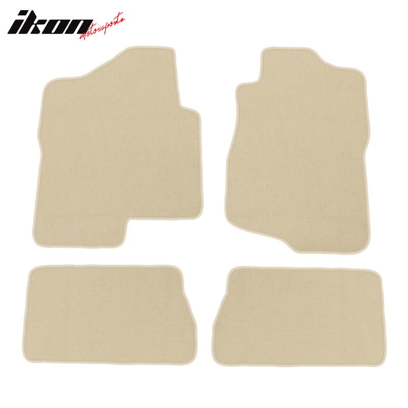 2007-2013 Chevrolet Silverado GMC Sierra Crew Cab Floor Mats 4PC Nylon