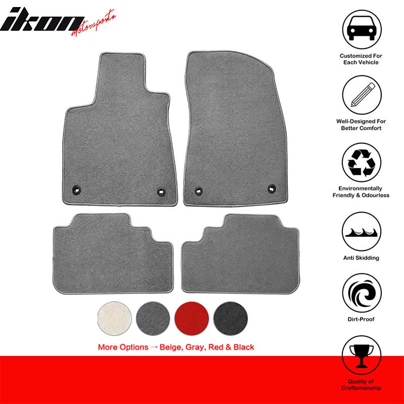 2016-2022 Lexus RX350 RX450H Car Floor Mats Carpet 4PC Nylon