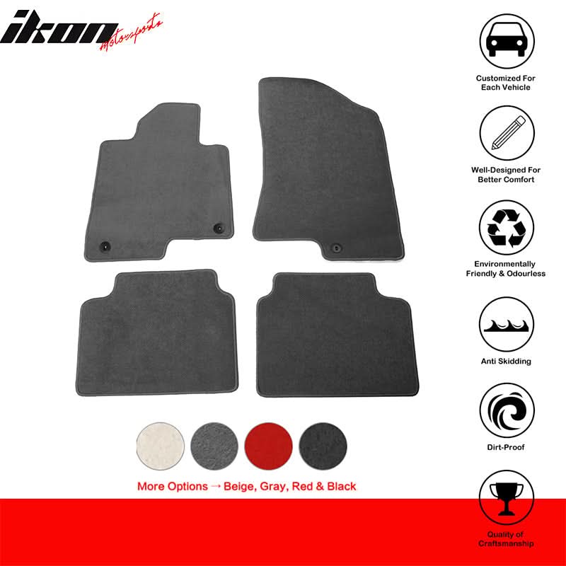 2021-2023 Kia K5 Optima Floor Mats Liner Front Rear Carpets 4PC