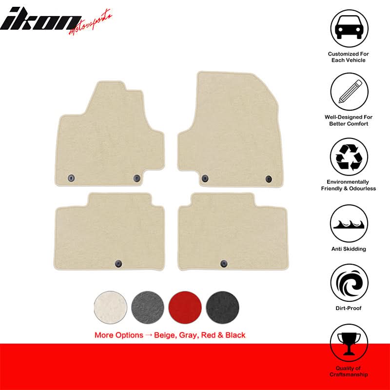 2022-2023 Hyundai Ioniq 5 OE Front Rear Floor Mats Carpets Nylon