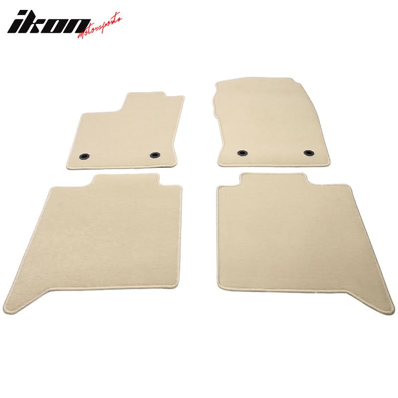 2022-2024 Toyota Tundra Crewmax OE Front Rear Floor Mat Nylon