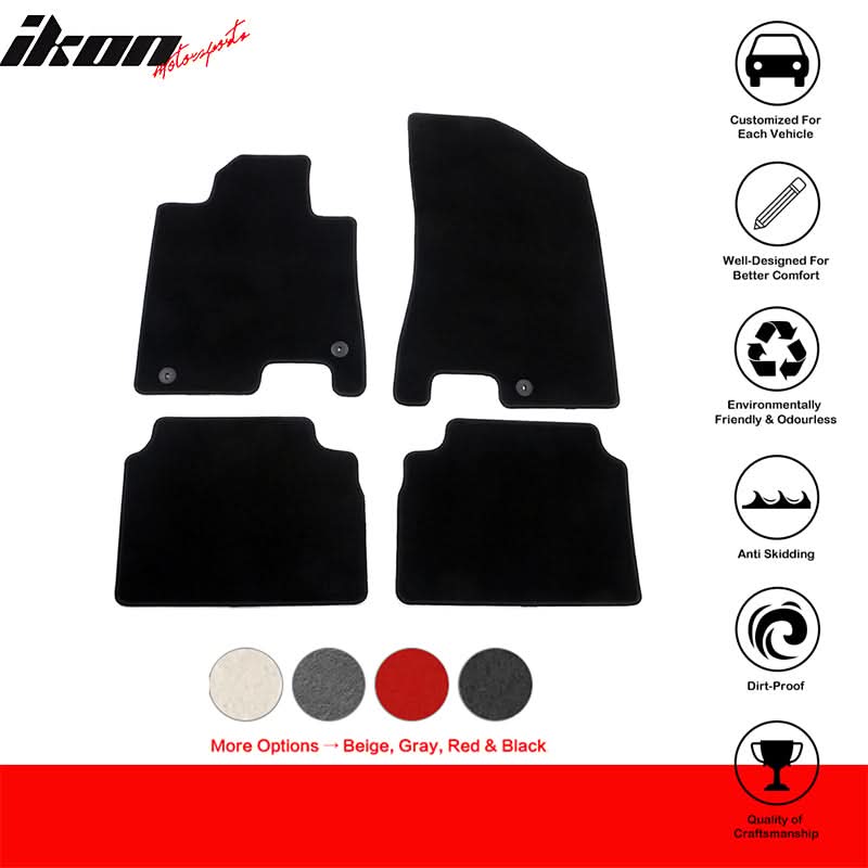 2020-2025 Hyundai Sonata & 2021-2025 Kia K5 OE Floor Mats Nylon