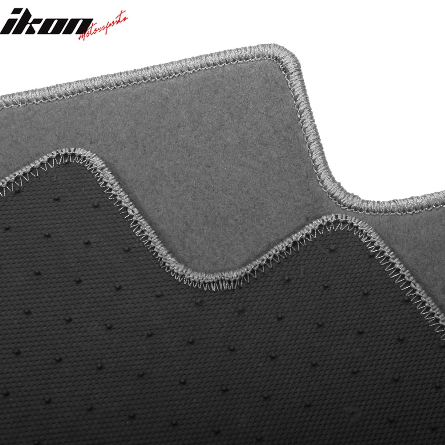 2017-2024 Alfa Romeo Giulia OE Gray Front Rear Floor Mat Carpet Nylon
