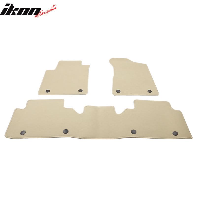 2017-2023 Nissan Armada INFINITI QX80 OE Beige Floor Mat Carpets Nylon