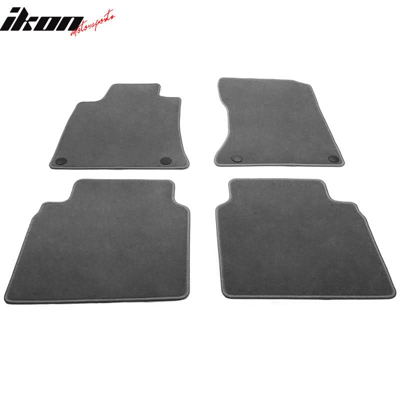2019-2024Â Nissan Altima 4DR OE Gray Front Rear Floor Mat Carpet Nylon