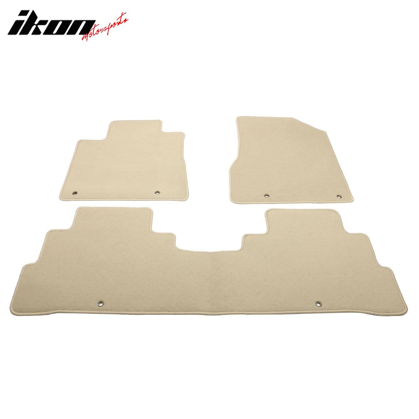 2015-2024Â Nissan Murano 4DR OE Beige Front Rear Floor Mat Carpet Nylon