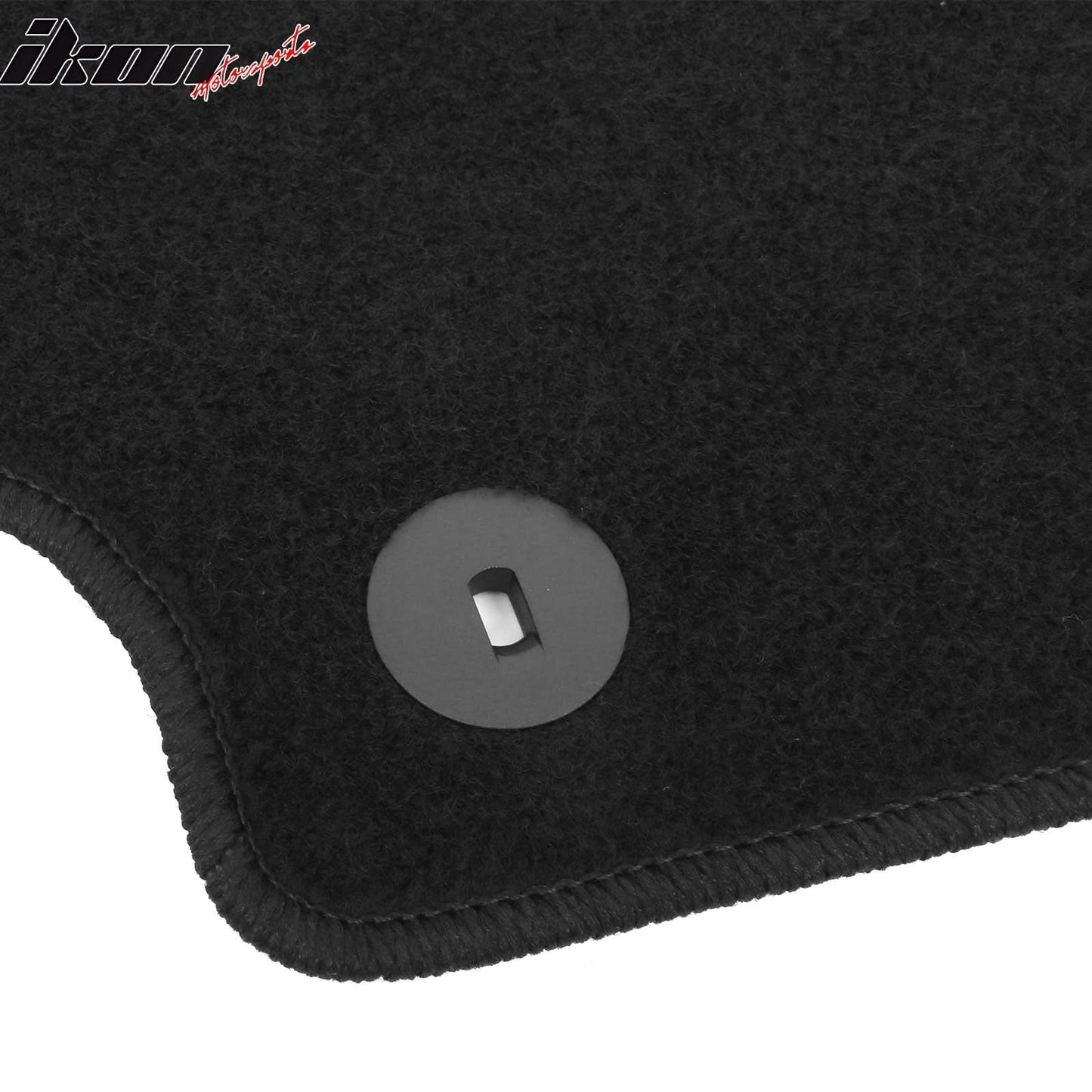 2024-2025 Hyundai Kona Gas Black Front Rear Floor Mats Nylon 4PCS