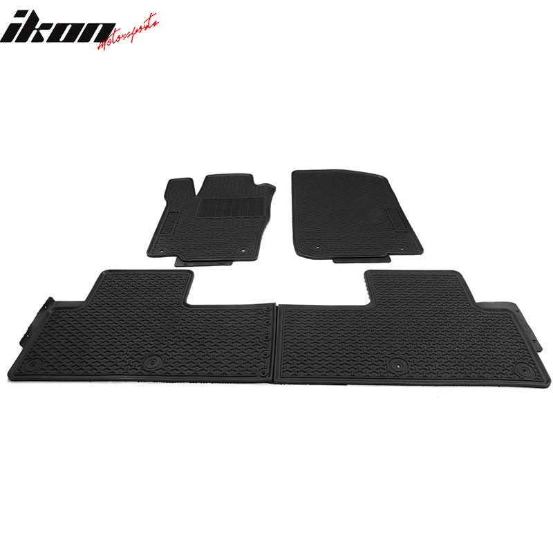 Car Floor Mat for 2012-15 Benz W166 ML Series 2016-2019 GLE Black 3PCS