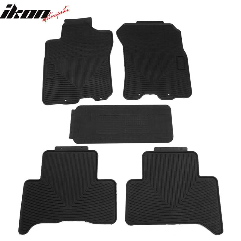 2007-2014 Toyota FJ Cruiser Floor Mats Latex 5PC