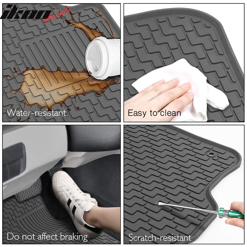 2007-2014 Toyota FJ Cruiser Floor Mats Latex 5PC