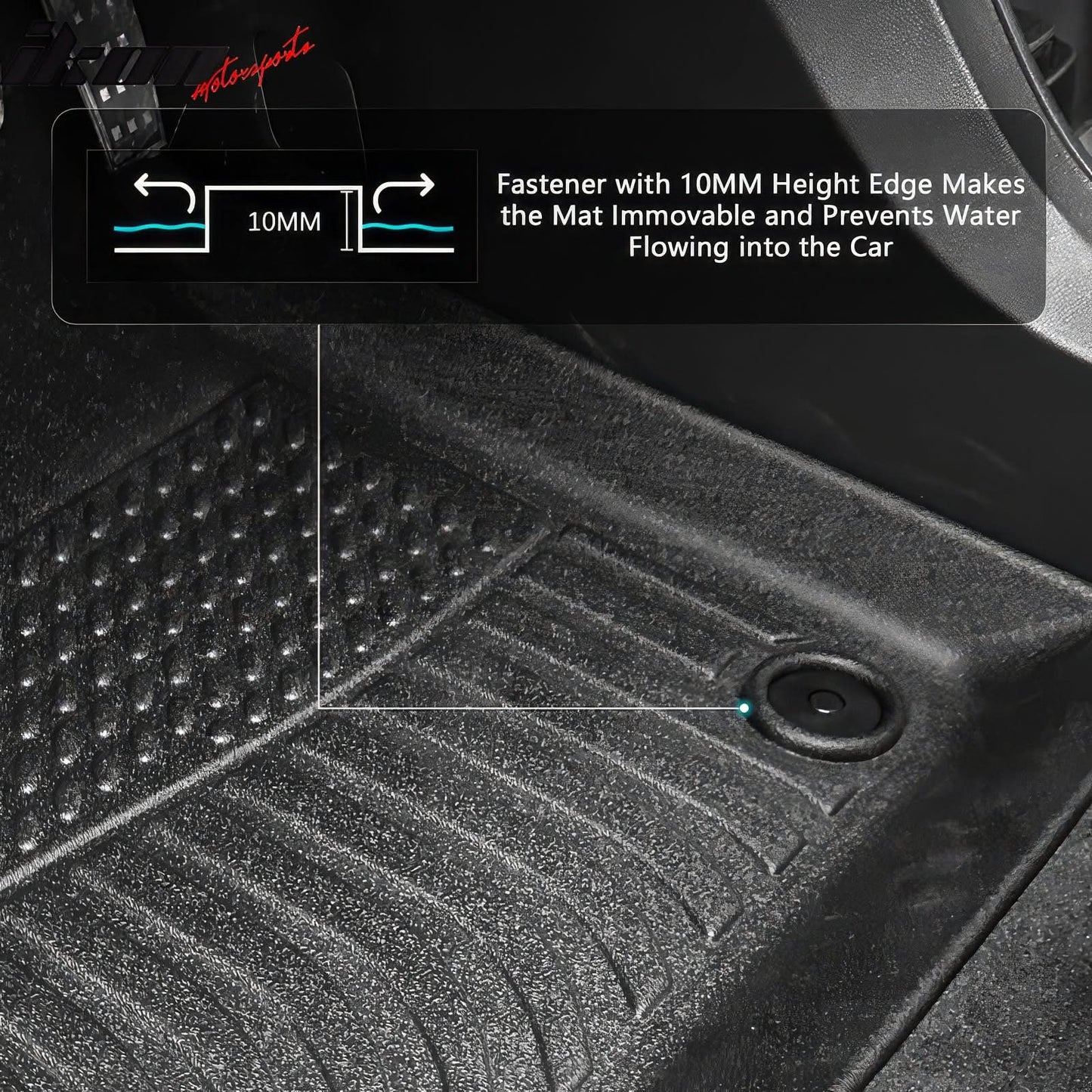 2019-2025Â Genesis G70 AWD Heavy Duty Floor Mats 3D Carpet Liner TPE