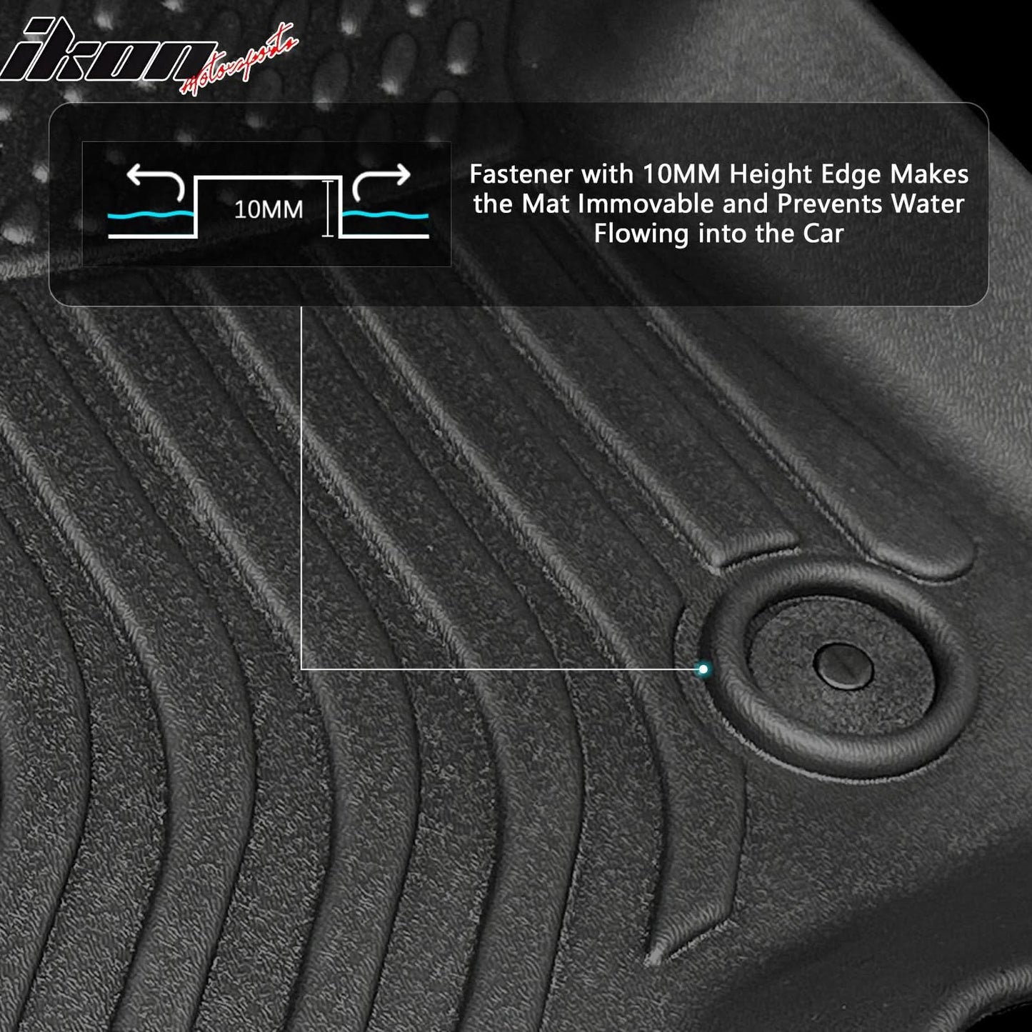 2022-2024 Chevrolet Bolt EUV 3D Floor Mats All Weather TEP Carpets