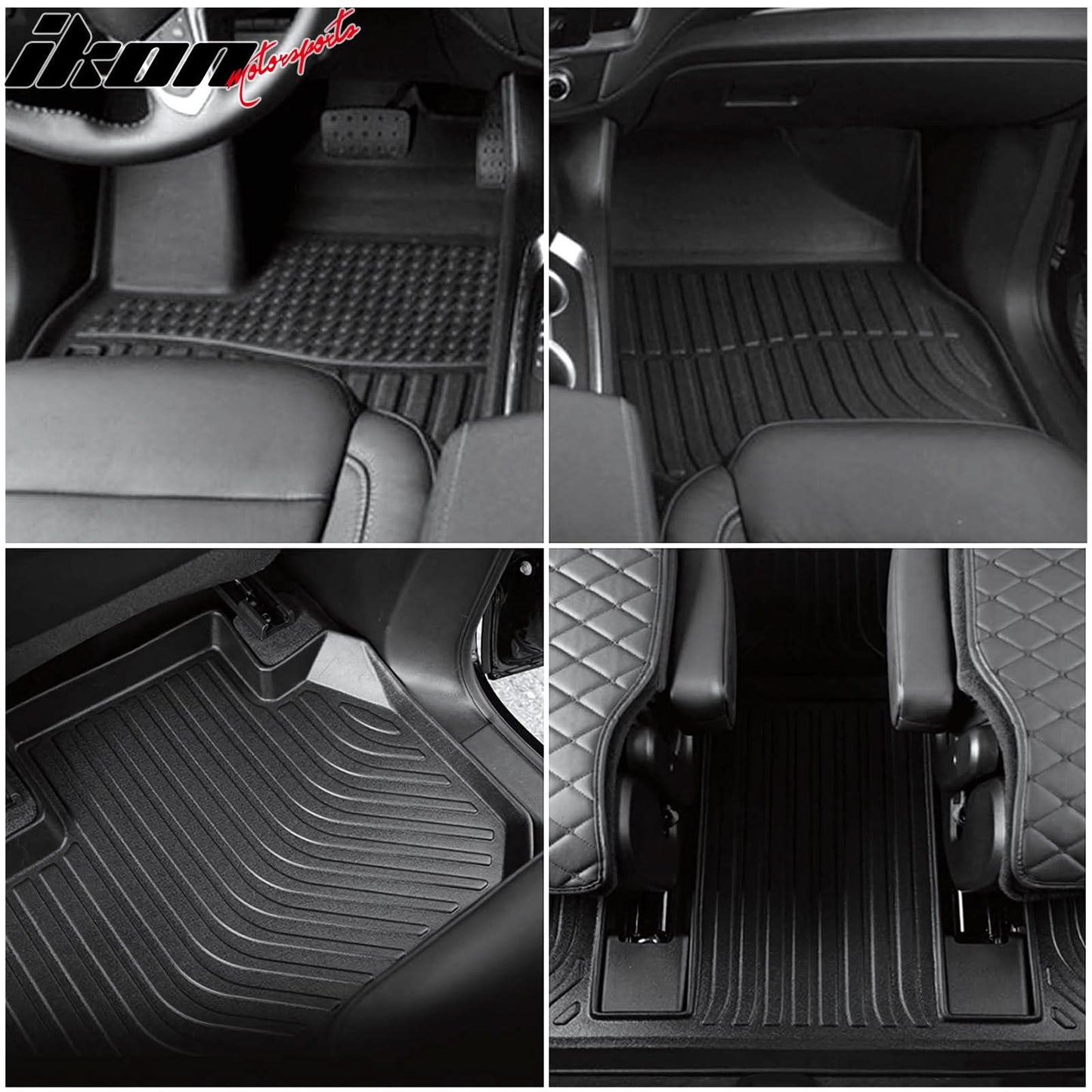 2018-2024 Chevy Traverse 7 Seats 3D Floor Mats All Weather TEP Carpets