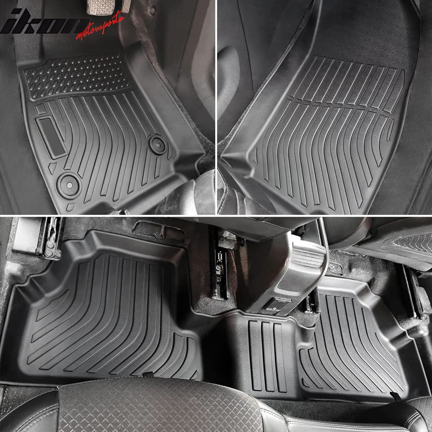 2008-2020 Dodge Grand Caravan 3D Floor Mats All Weather Carpets TPE