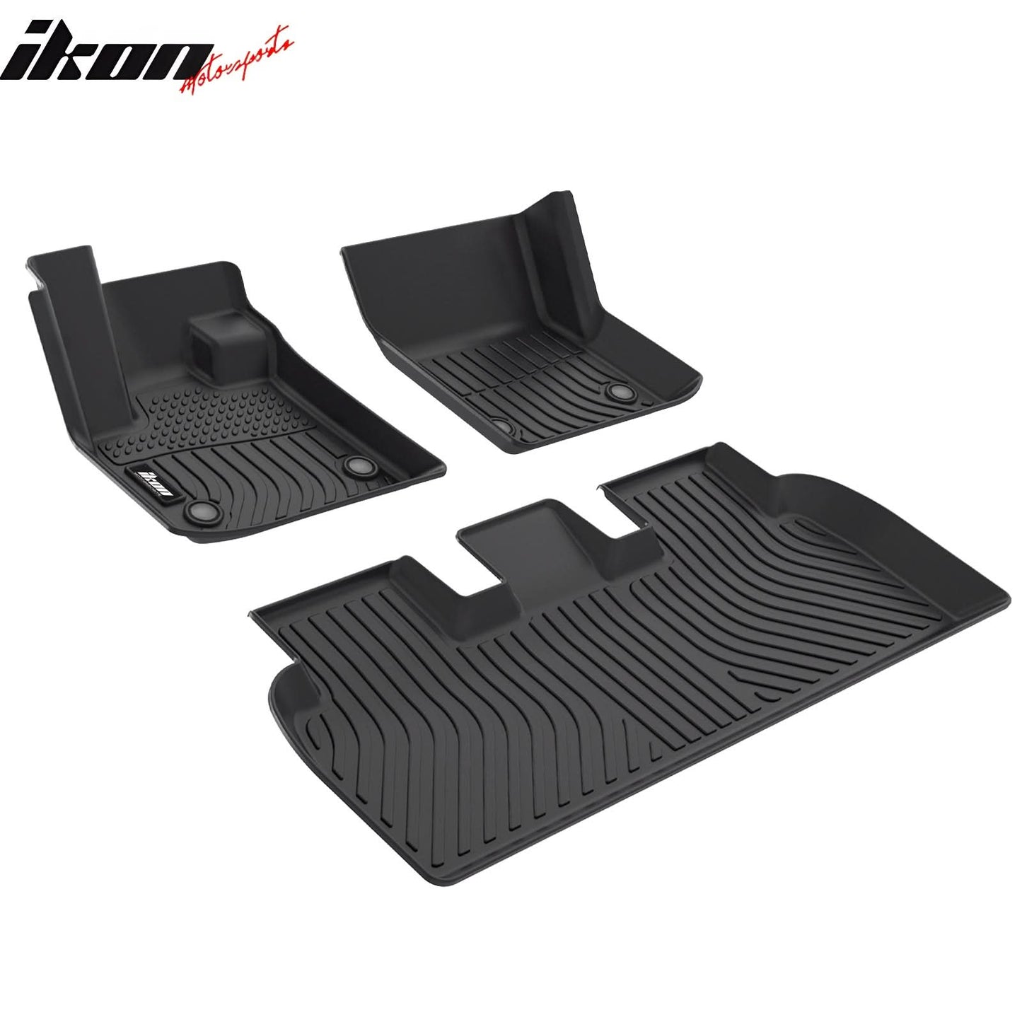 2023-2024 Fisker Ocean 3D Floor Mats All Weather Carpet TPE 3PCS