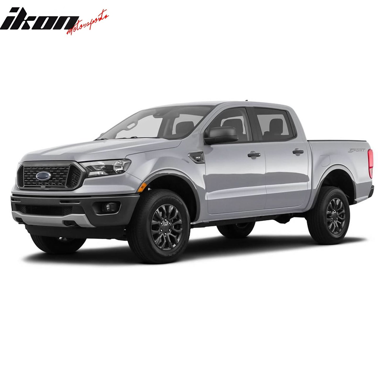2019-2023 Ford Ranger Super Crew Cab 3D Floor Mat Heavy Duty Liner TPE