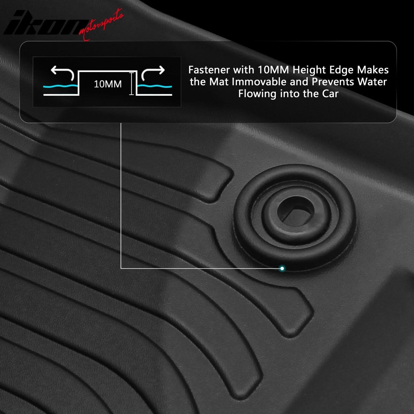 2016-2021 Honda Civic Sedan Hatchback Heavy Duty Floor Mats Liner TPE