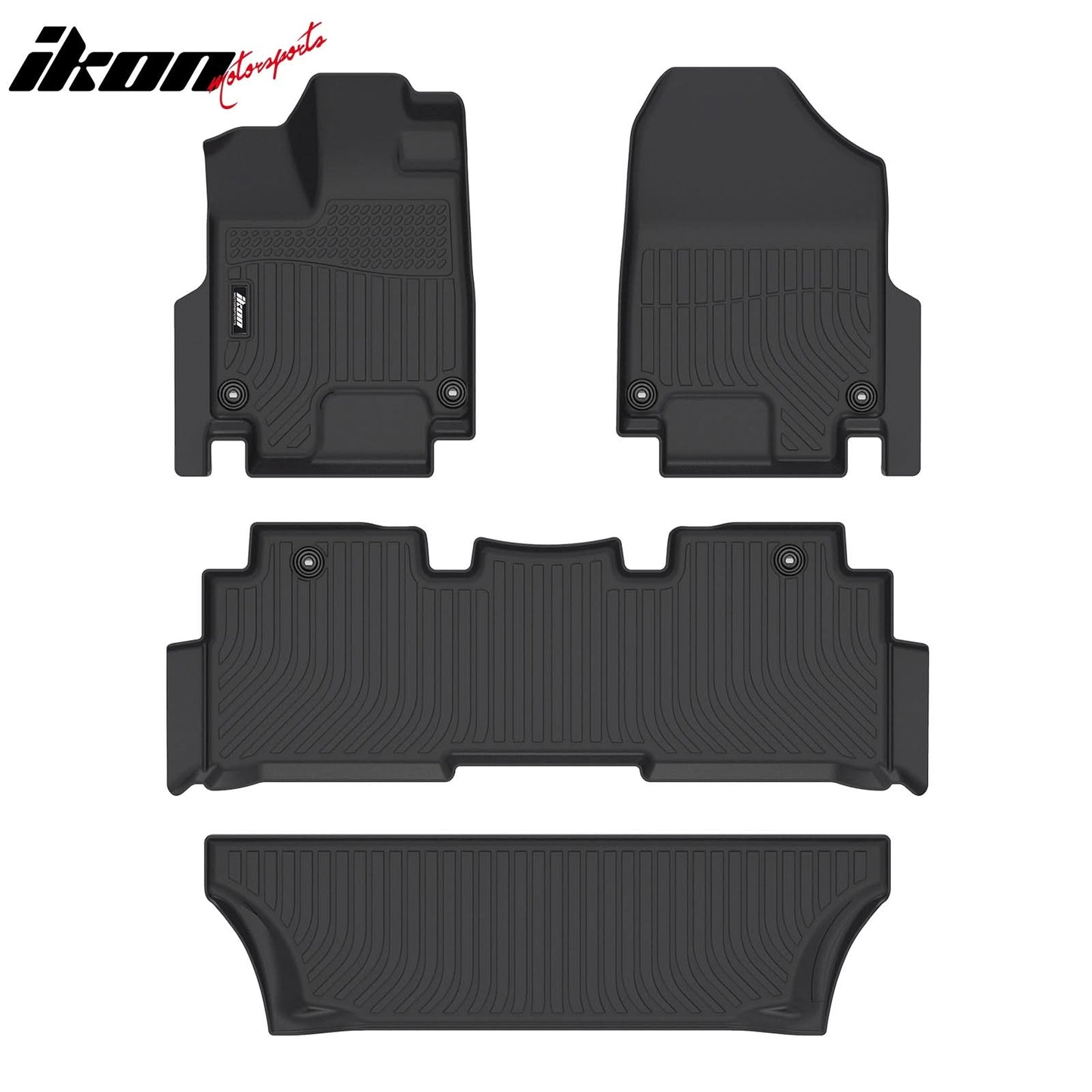 2018-2024 Honda Odyssey All Season 3D Floor Mats Front Rear Carpet TPE